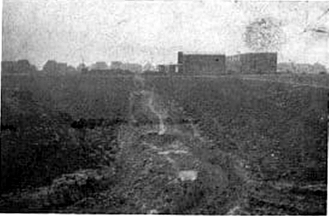 Neuer Schulweg zur Johannes-Hauptschule Weeze 1962