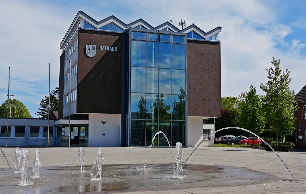 Das Rathaus von Weeze