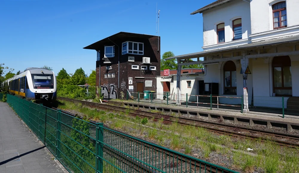 Zug kommt nach Weeze