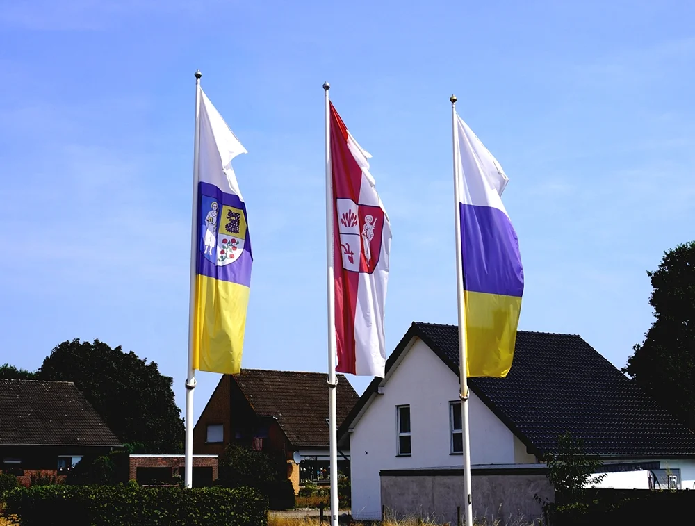 Flaggen von Wemb und Weeze