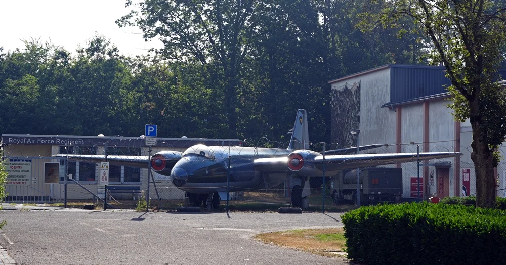 English Electric Canberra PR.7 am Royal Air Force Museum Laarbruch in Weeze