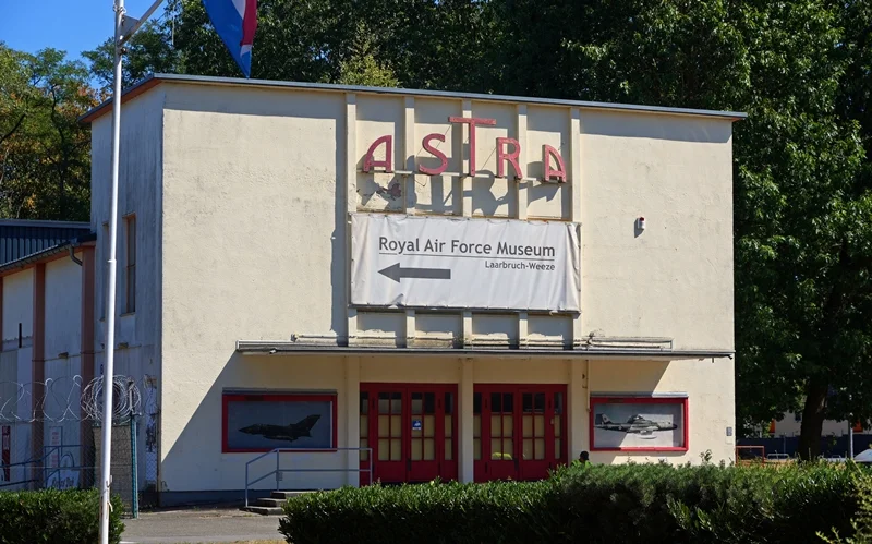 Ehemaliges Kino auf RAF Laarbruch, heute Teil des Royal Air Force Museums in Weeze