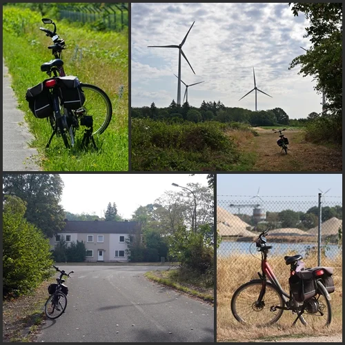 Fahrrad als treuer Begleiter auf verschiedenen Fototouren durch Weeze