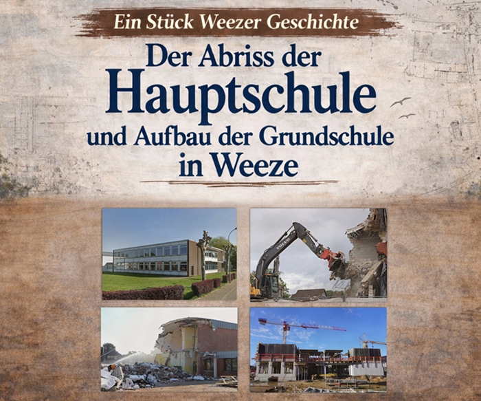 Abriss der Hauptschule Weeze