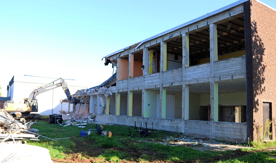 Abbruch Hauptschule Weeze – Foto 152