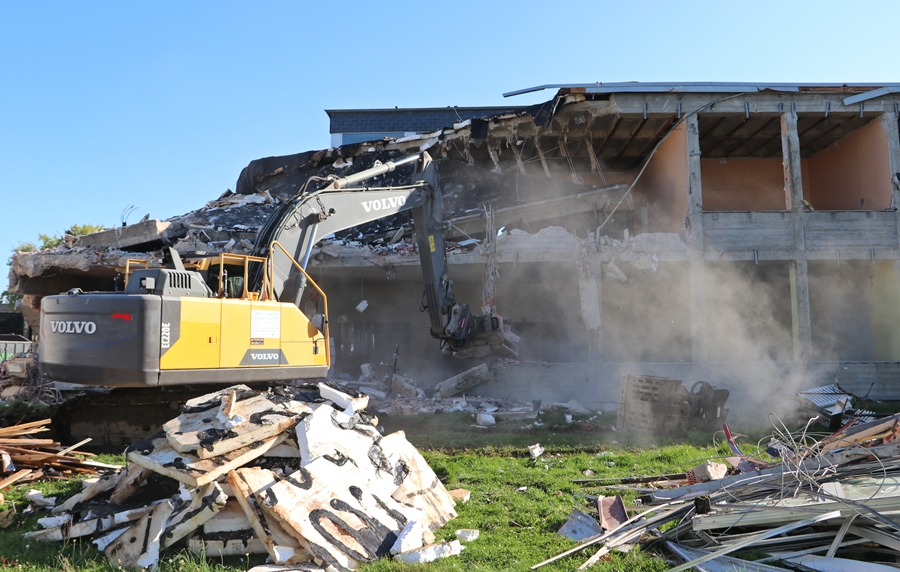 Abbruch Hauptschule Weeze – Foto 159