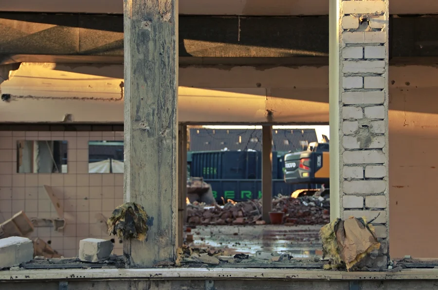Abbruch Hauptschule Weeze