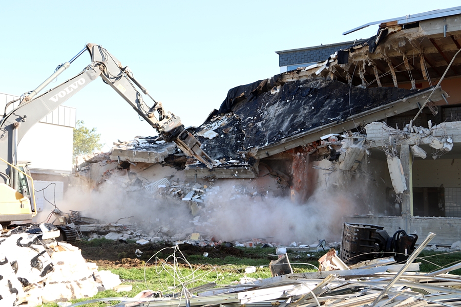 Abbruch Hauptschule Weeze – Foto 161