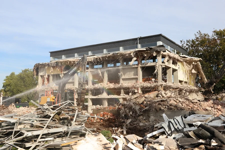 Abbruch Hauptschule Weeze