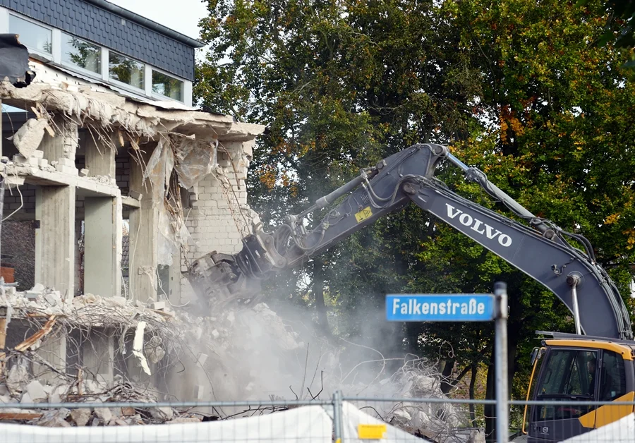 Abbruch Hauptschule Weeze