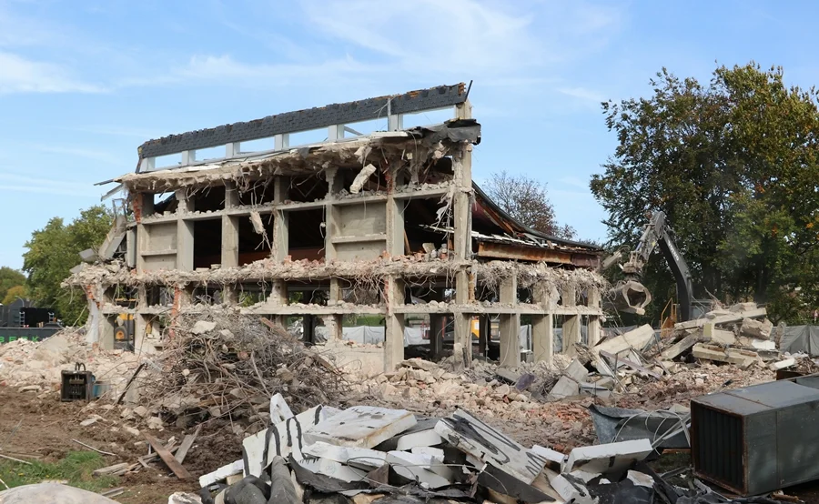 Nächster Tag bei der Hauptschule Weeze