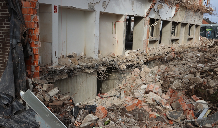 Abbruch Hauptschule Weeze – Foto 177