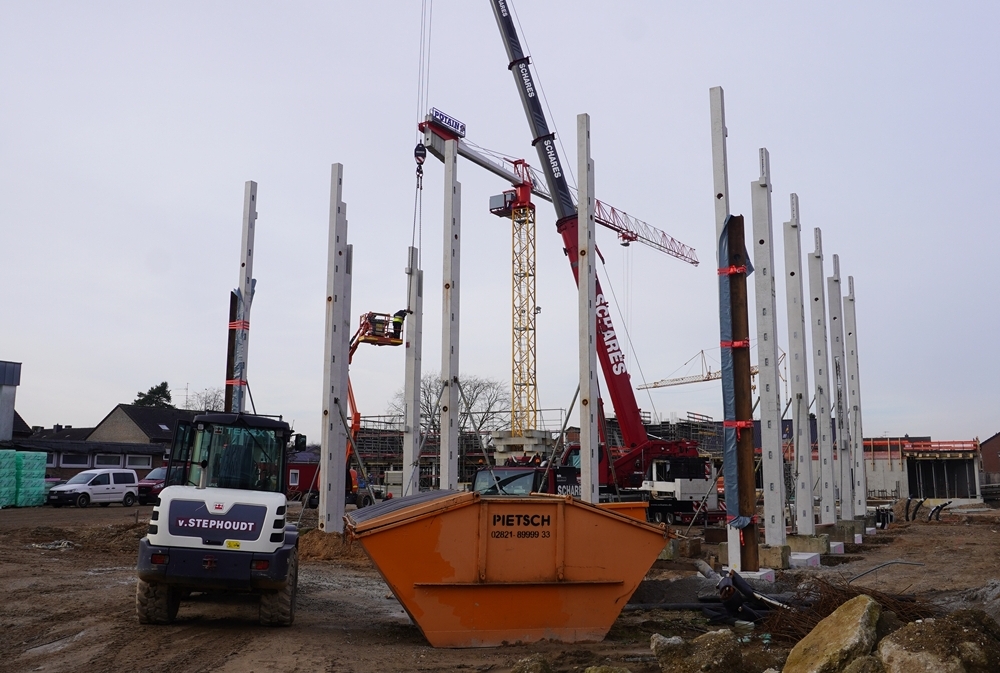 Petrus-Canisius Grundschule Weeze – Bereich gegenüber der alten Turnhalle