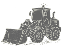 Bagger Radlader